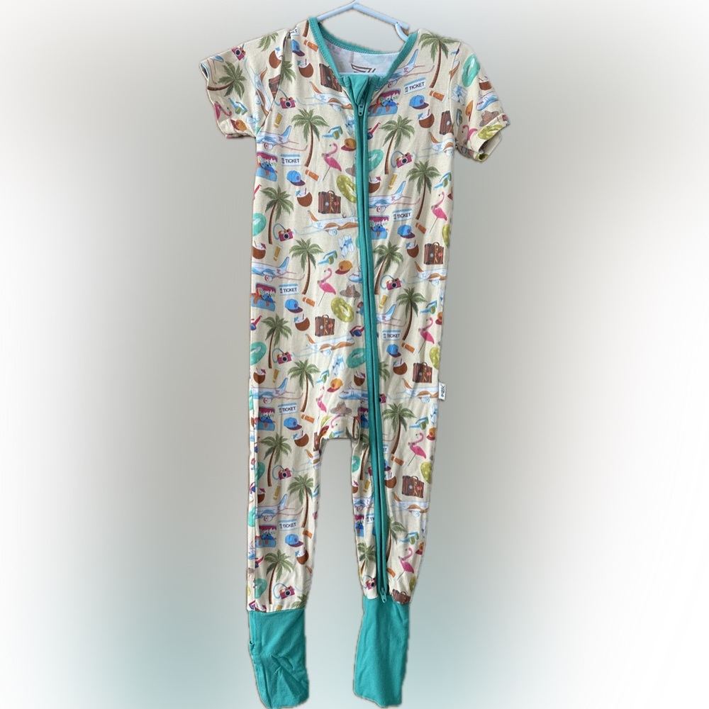 Fletch Brand 2T Bamboo pajamas Zippie